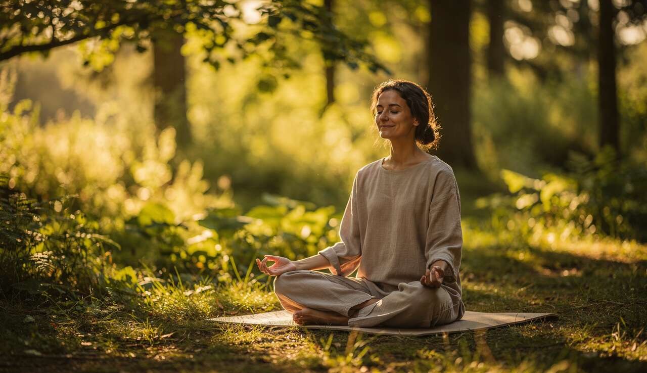 La m&eacute;ditation pour favoriser le bien-&ecirc;tre mental