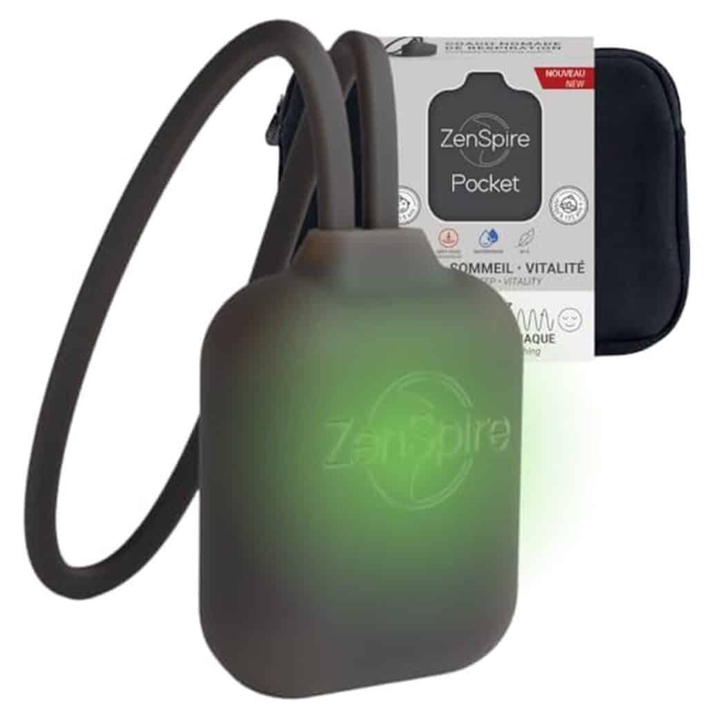 Test du Zenspire Pocket : appareil de respiration anti-stress pour toute la famille