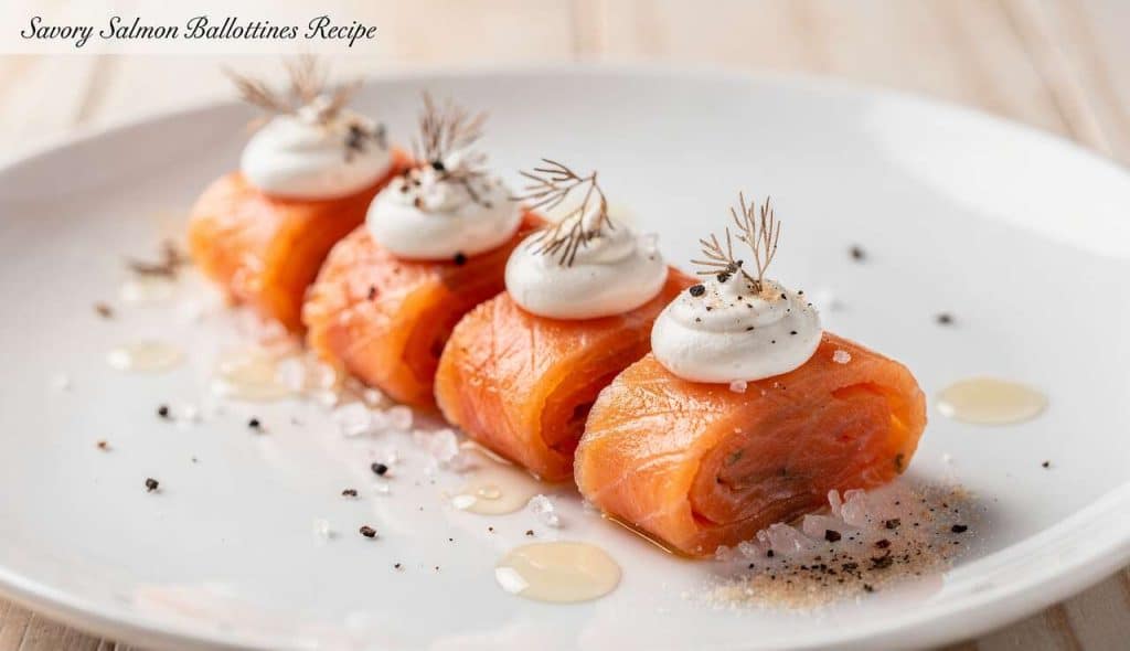 Recette de ballottines de saumon savoureux