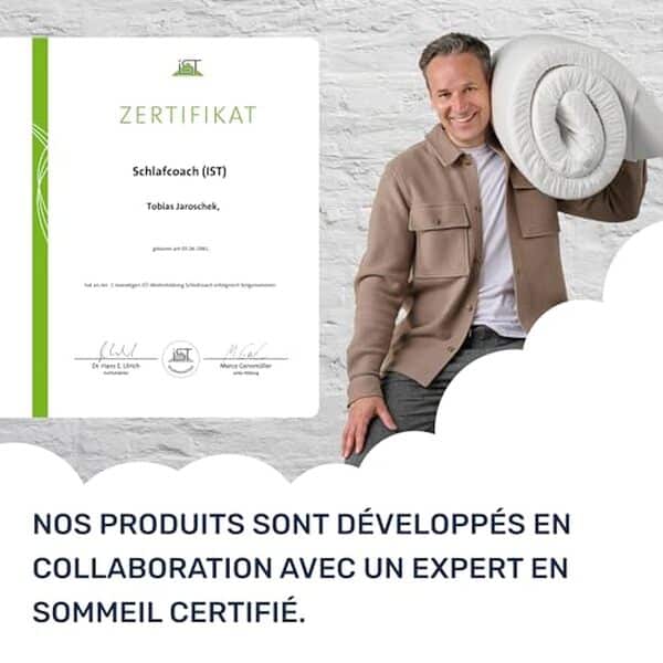 Découvrez notre test du surmatelas Dailydream Edition Pure à mémoire de forme : confort optimal et nuit paisible assurés. Profitez d'une expérience de sommeil exceptionnelle.