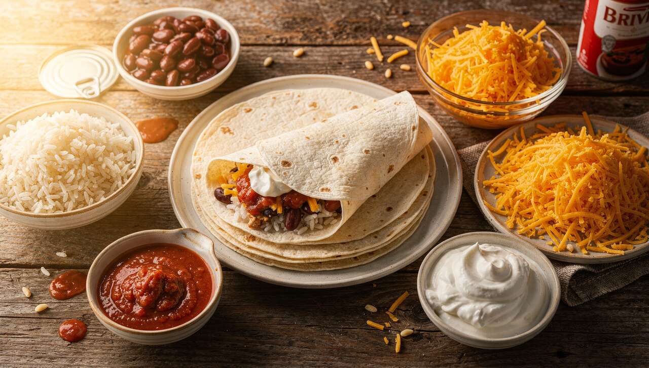 Recette de burritos maison savoureux