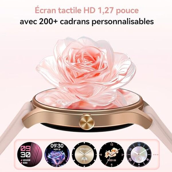 Découvrez notre test complet de la Fitpolo montre connectée femme : une smartwatch élégante, polyvalente et idéale pour toutes vos activités quotidiennes.