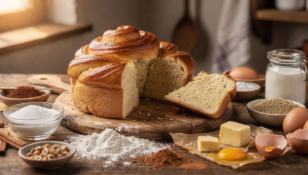 Recette de Brioche Tourbillon : délice Moelleux à Partager