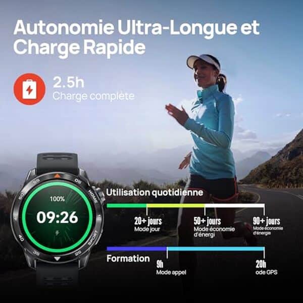 Découvrez notre analyse du modèle mibro GS Pro2 : une montre connectée sportive alliant technologie et performance pour les athlètes exigeants