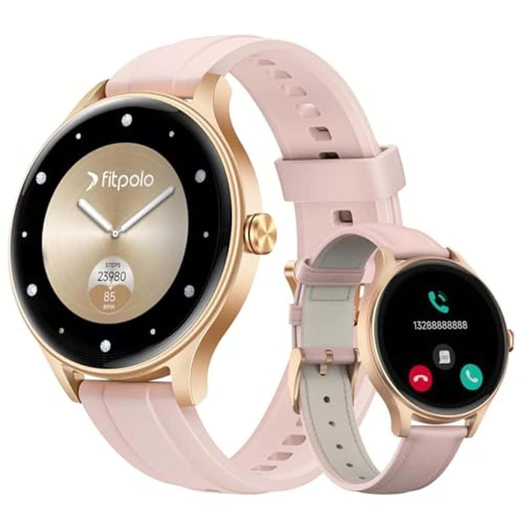 Test de la Fitpolo montre connectée femme : une smartwatch polyvalente et élégante