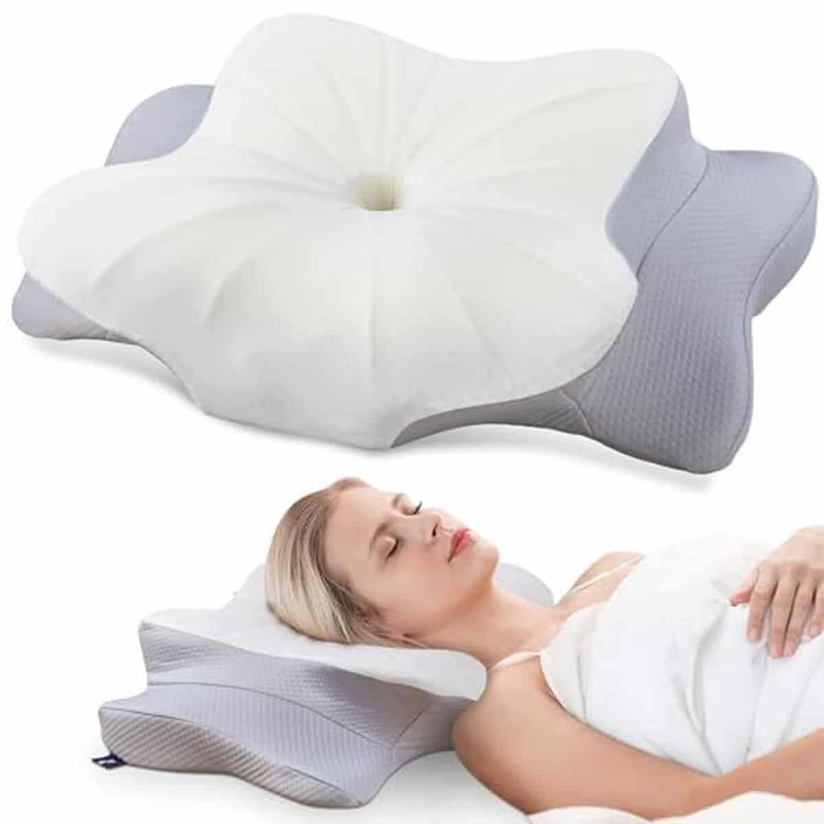Test de l'oreiller orthopédique ergonomique Donama
