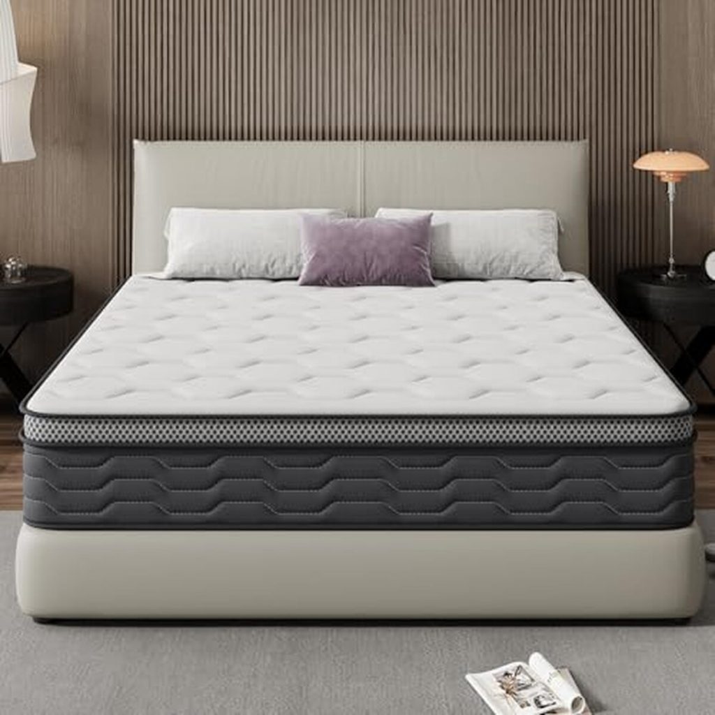 Test du matelas Dewinner : ressorts ensachés et mémoire de forme 160x200x25 cm
