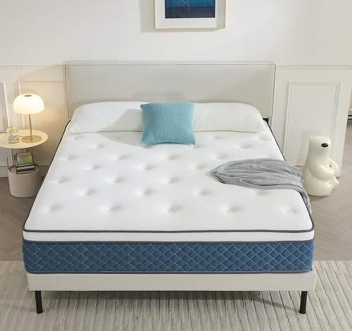 Test du matelas Hiimgo ressorts ensachés 120 x 200 cm : confort et soutien dorsal