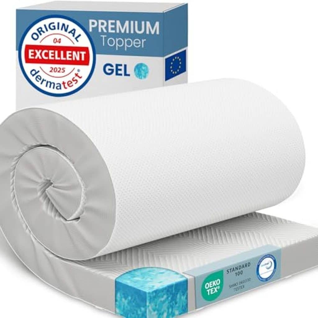 Test du surmatelas ELONEO en gel : confort 160x200 cm