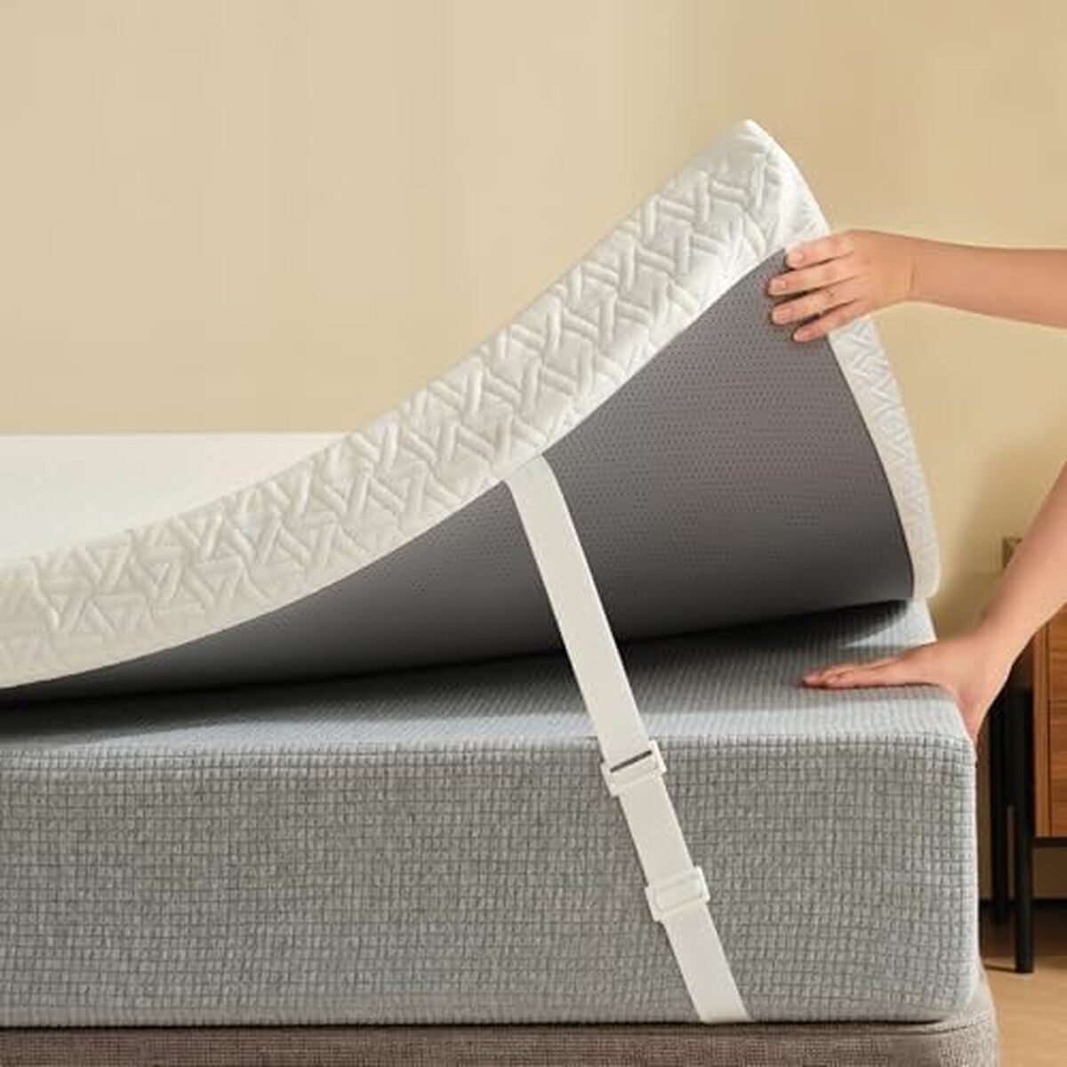 Test du surmatelas Z-hom 8 cm en mousse mémoire 160x200